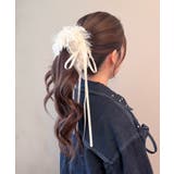 アイボリー | ふわふわシュシュ | MAJESTIC LEGON 