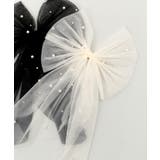 パールチュールリボンバレッタ | MAJESTIC LEGON  | 詳細画像12 