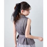 パールチュールリボンバレッタ | MAJESTIC LEGON  | 詳細画像8 