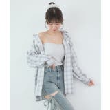 バックスリットオーバーサイズシャツ | MAJESTIC LEGON  | 詳細画像23 