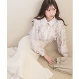 襟付きエアリーフリルブラウス | MAJESTIC LEGON  | 詳細画像1 