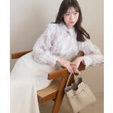 襟付きエアリーフリルブラウス | MAJESTIC LEGON  | 詳細画像13 