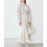 襟付きエアリーフリルブラウス | MAJESTIC LEGON  | 詳細画像16 