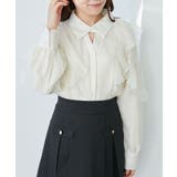 襟付きエアリーフリルブラウス | MAJESTIC LEGON  | 詳細画像28 