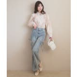 襟付きエアリーフリルブラウス | MAJESTIC LEGON  | 詳細画像32 