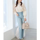 襟付きエアリーフリルブラウス | MAJESTIC LEGON  | 詳細画像35 