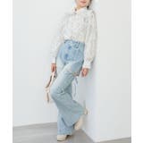 襟付きエアリーフリルブラウス | MAJESTIC LEGON  | 詳細画像4 