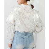 襟付きエアリーフリルブラウス | MAJESTIC LEGON  | 詳細画像8 