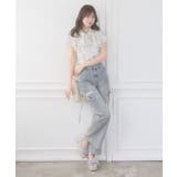 2wayフリルスリーブブラウス | MAJESTIC LEGON | 詳細画像13