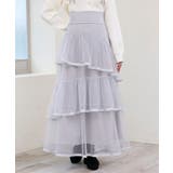 バックレースアップチュールスカート | MAJESTIC LEGON  | 詳細画像15 