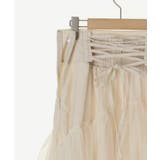 バックレースアップチュールスカート | MAJESTIC LEGON  | 詳細画像33 