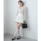 アイボリー | バルーンミニスカパン | MAJESTIC LEGON