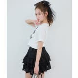 レースフリルティアードミニスカパン | MAJESTIC LEGON | 詳細画像12