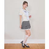 裾フリルプリーツミニスカパン | MAJESTIC LEGON  | 詳細画像7 