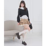 異素材ティアードミニスカパン | MAJESTIC LEGON | 詳細画像6