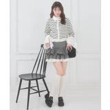 異素材ティアードミニスカパン | MAJESTIC LEGON | 詳細画像9