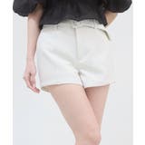 ベルトセットハイウエストショートパンツ | MAJESTIC LEGON  | 詳細画像16 