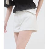 ベルトセットハイウエストショートパンツ | MAJESTIC LEGON  | 詳細画像17 