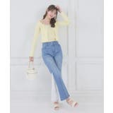 パール×レーススリットデニム | MAJESTIC LEGON  | 詳細画像13 