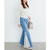 パール×レーススリットデニム | MAJESTIC LEGON  | 詳細画像16 