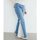 パール×レーススリットデニム | MAJESTIC LEGON  | 詳細画像19 