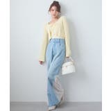 パール×レーススリットデニム | MAJESTIC LEGON  | 詳細画像4 