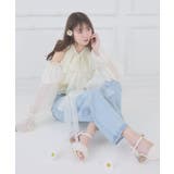 リボンブローチセットキラキラデニム | MAJESTIC LEGON  | 詳細画像1 