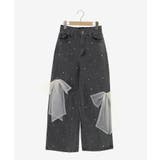 リボンブローチセットキラキラデニム | MAJESTIC LEGON  | 詳細画像16 