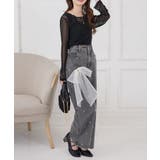 リボンブローチセットキラキラデニム | MAJESTIC LEGON  | 詳細画像7 