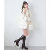 ∞フリルチュールミニワンピース | MAJESTIC LEGON  | 詳細画像11 