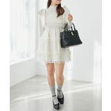 ∞フリルチュールミニワンピース | MAJESTIC LEGON  | 詳細画像13 