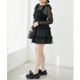 ∞フリルチュールミニワンピース | MAJESTIC LEGON  | 詳細画像38 