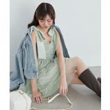 ∞フリルチュールミニワンピース | MAJESTIC LEGON  | 詳細画像4 