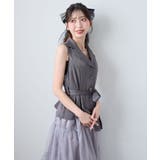 ジレドッキングチュールワンピース | MAJESTIC LEGON | 詳細画像36