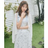リボンショルダーフラワーワンピース | MAJESTIC LEGON | 詳細画像7