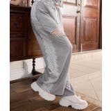 サイドレースダメージスウェットパンツ | MAJESTIC LEGON  | 詳細画像6 