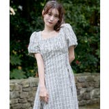 サイドレースアップスクエアネックワンピ | MAJESTIC LEGON | 詳細画像7