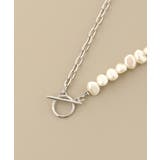 パール×チェーンネックレス | MAJESTIC LEGON  | 詳細画像6 