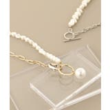 柄Ａ | パール×チェーンネックレス | MAJESTIC LEGON 