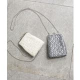 アイボリー | 2WAYビーズ刺繍バッグ | MAJESTIC LEGON 