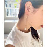 繊細ビジューピアス | MAJESTIC LEGON  | 詳細画像4 