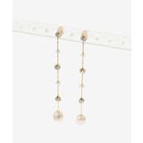 繊細ビジューピアス | MAJESTIC LEGON  | 詳細画像6 