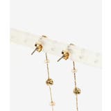 繊細ビジューピアス | MAJESTIC LEGON  | 詳細画像8 