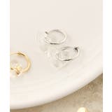 シルバー | ハート×クリアイヤリング | MAJESTIC LEGON 