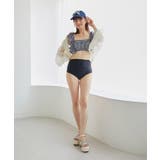 ギンガムフリルスイムウェア/水着 | MAJESTIC LEGON  | 詳細画像4 