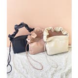 ギャザーハンドルスクエアバッグ | MAJESTIC LEGON  | 詳細画像14 