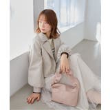 ギャザーハンドルスクエアバッグ | MAJESTIC LEGON  | 詳細画像4 