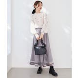 ギャザーハンドルスクエアバッグ | MAJESTIC LEGON  | 詳細画像8 