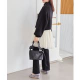 ギャザーハンドルスクエアバッグ | MAJESTIC LEGON  | 詳細画像9 