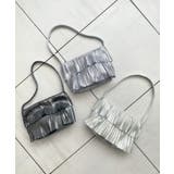 ブラック | シャイニープリーツミニバッグ | MAJESTIC LEGON 